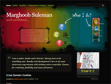 Tablet Screenshot of marghoobsuleman.com
